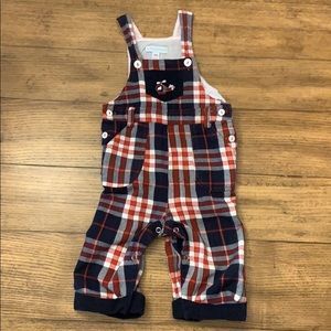☀️3 for $10☀️Plaid Baby Overalls
